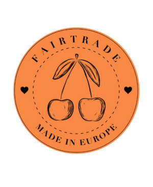 Fairtrade, de Very Cherry collectie is made in Europe.